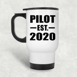 Pilot Established EST. 2020 - White Travel Mug