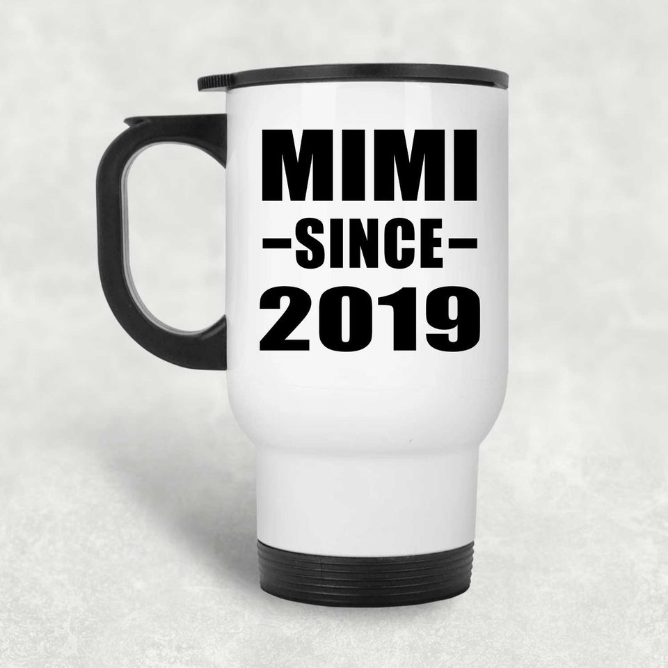 Mimi Since 2019 - White Travel Mug