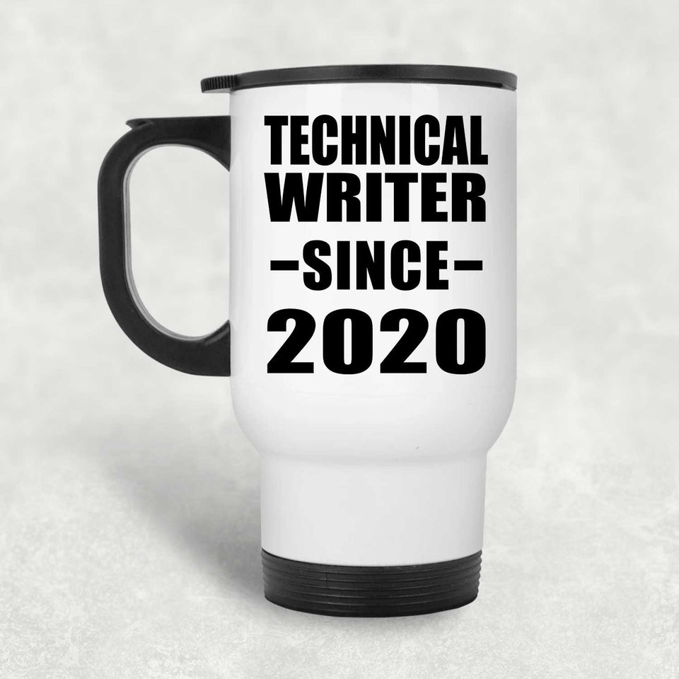 Technical Writer Since 2020 - White Travel Mug