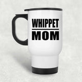 Whippet Mom - White Travel Mug