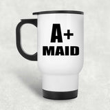 A+ Maid - White Travel Mug