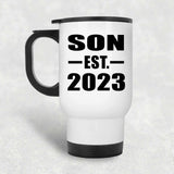 Son Established EST. 2023 - White Travel Mug
