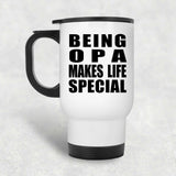 Being Opa Makes Life Special - Travel Mug White