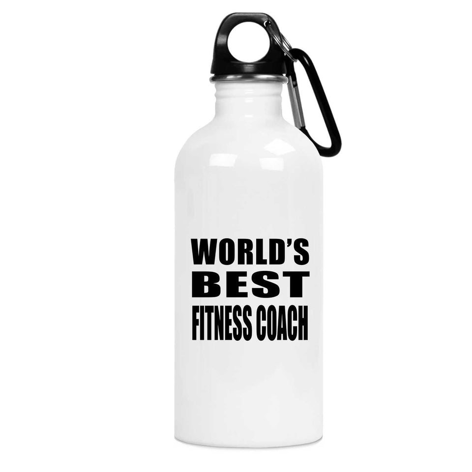 World's Best Fitness Coach - Water Bottle