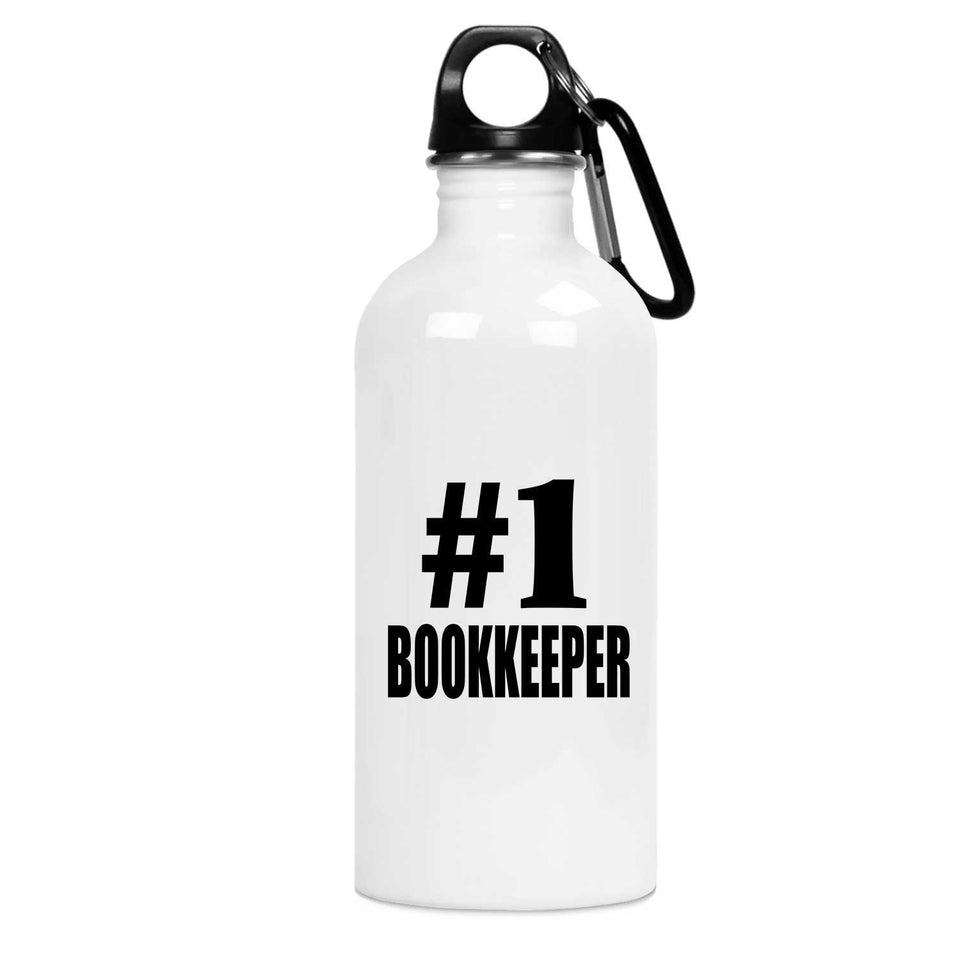 Number One #1 Bookkeeper - Water Bottle