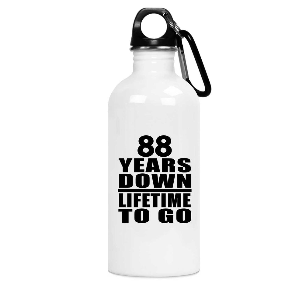 88th Anniversary 88 Years Down Lifetime To Go - Water Bottle