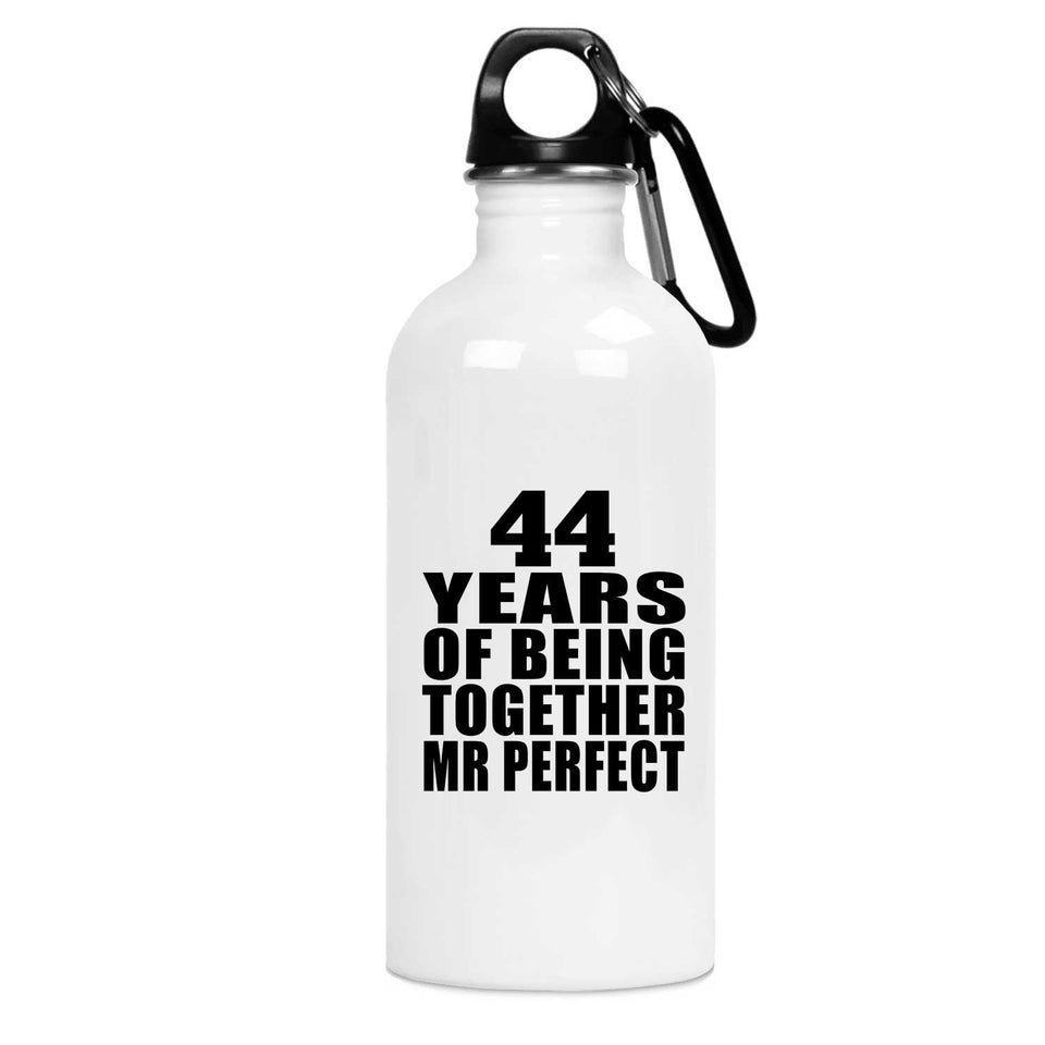 44th Anniversary 44 Years Of Being Mr Perfect - Water Bottle