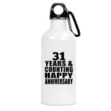 Happy 31st Anniversary 31 Years & Counting - Water Bottle