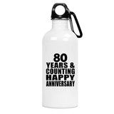 Happy 80th Anniversary 80 Years & Counting - Water Bottle