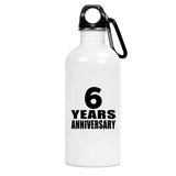 6th Anniversary 6 Years - Water Bottle