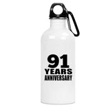 91st Anniversary 91 Years - Water Bottle