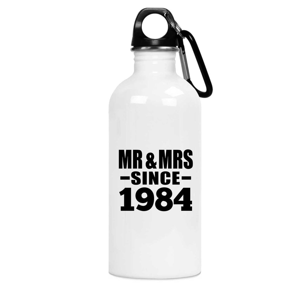 40th Anniversary Mr & Mrs Since 1984 - Water Bottle