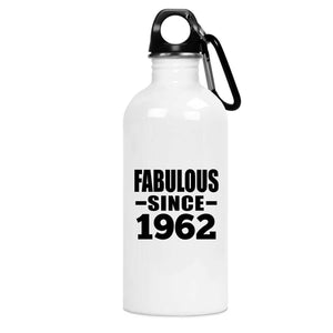 62nd Birthday Fabulous Since 1962 - Water Bottle
