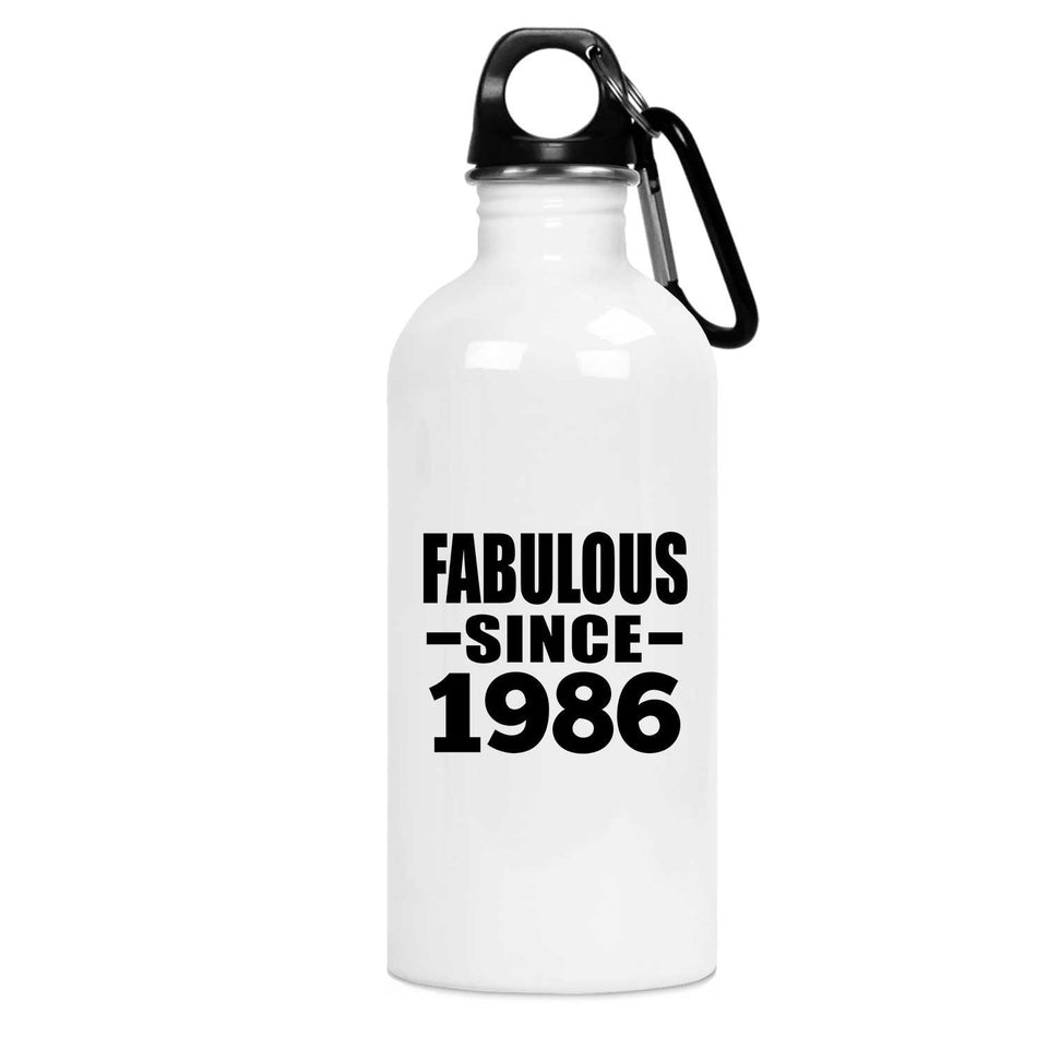 38th Birthday Fabulous Since 1986 - Water Bottle
