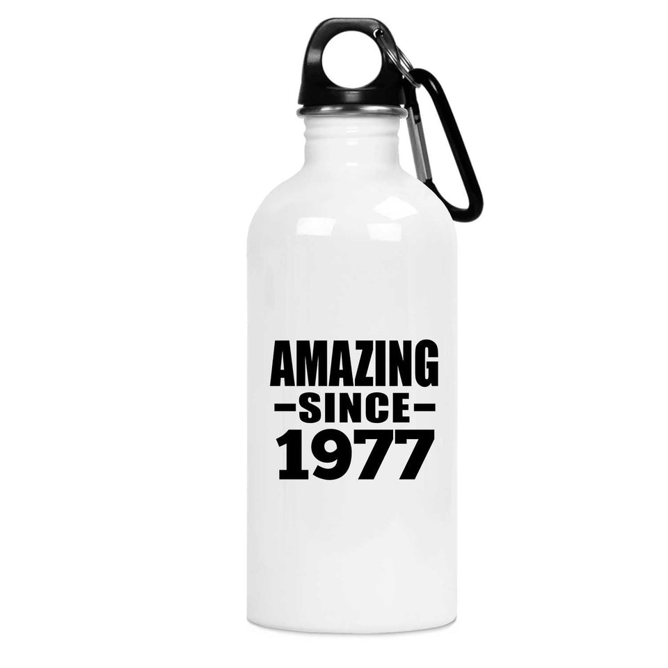 47th Birthday Amazing Since 1977 - Water Bottle