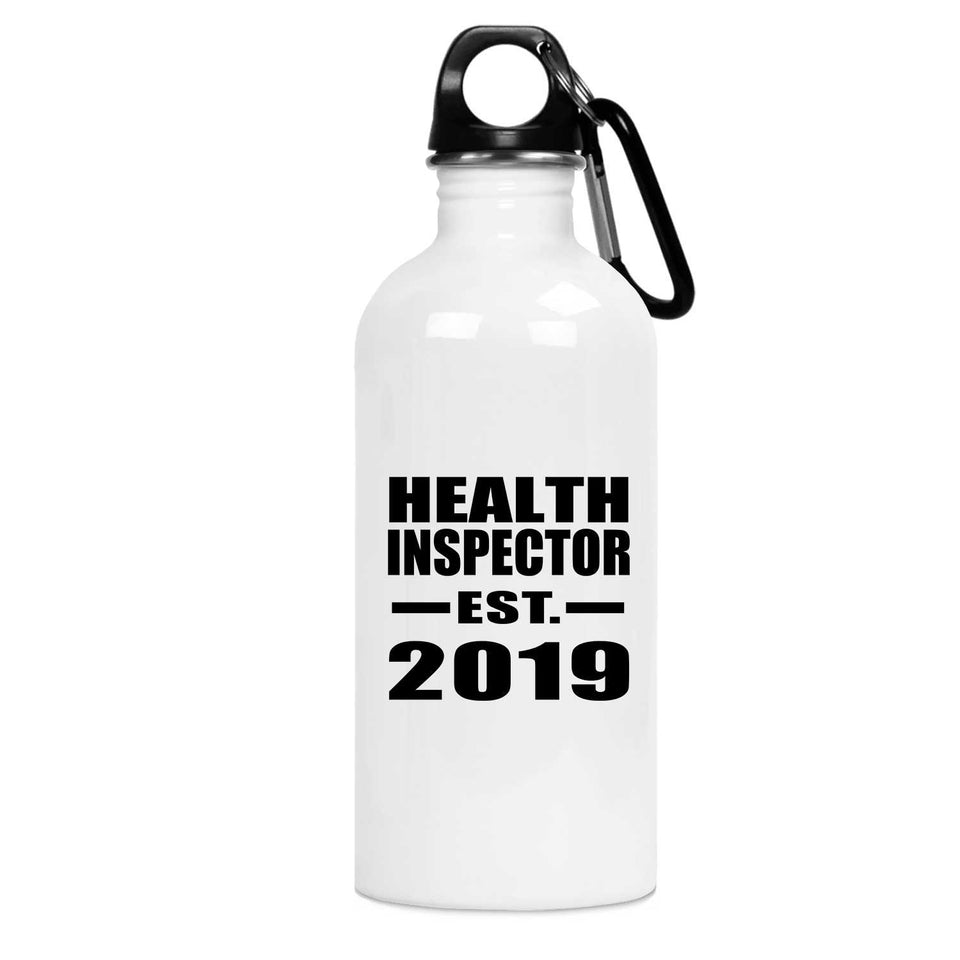 Health Inspector Established EST. 2019 - 20oz Water Bottle