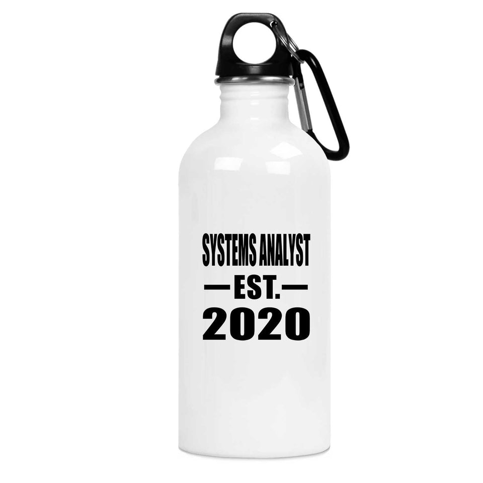 Systems Analyst Established EST. 2020 - 20oz Water Bottle