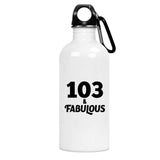 103rd Birthday 103 & Fabulous - Water Bottle