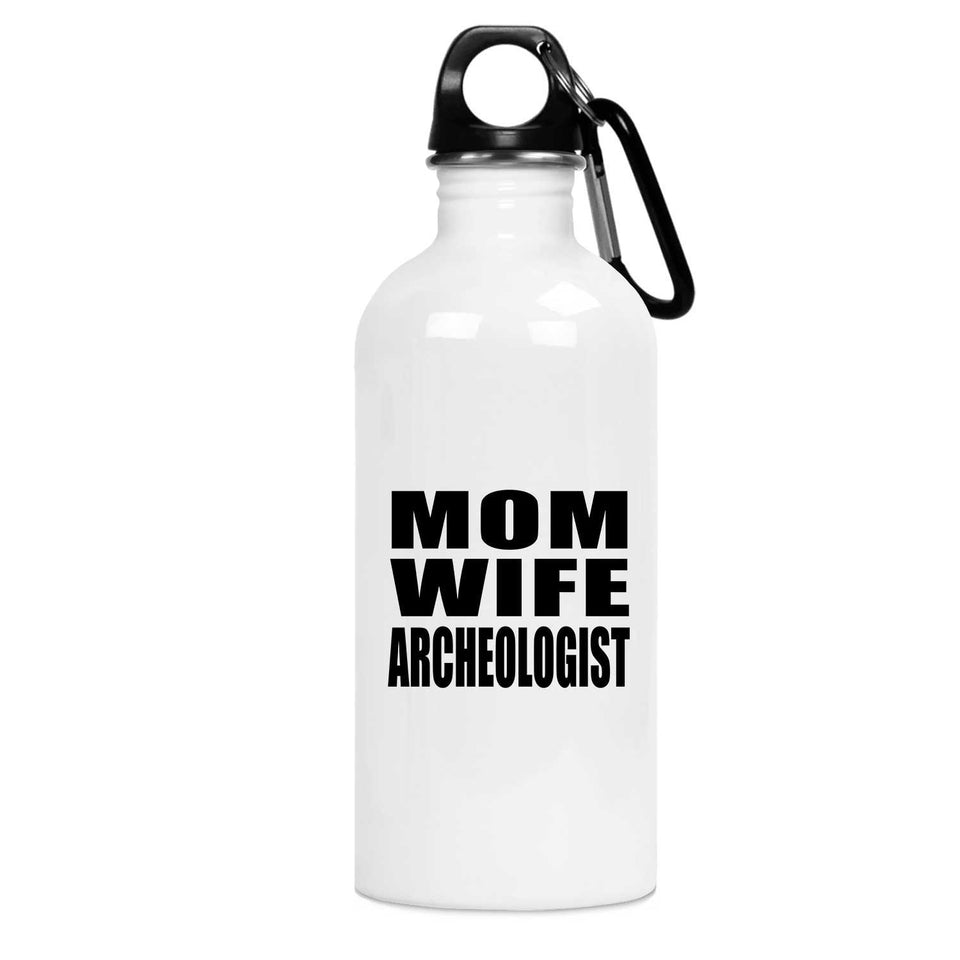Mom Wife Archeologist - Water Bottle