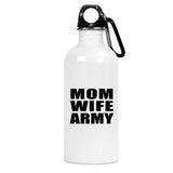 Mom Wife Army - Water Bottle