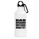 Dad Husband Market Research Analyst - Water Bottle