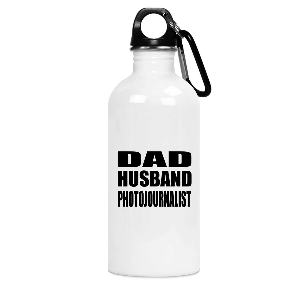 Dad Husband Photojournalist - Water Bottle