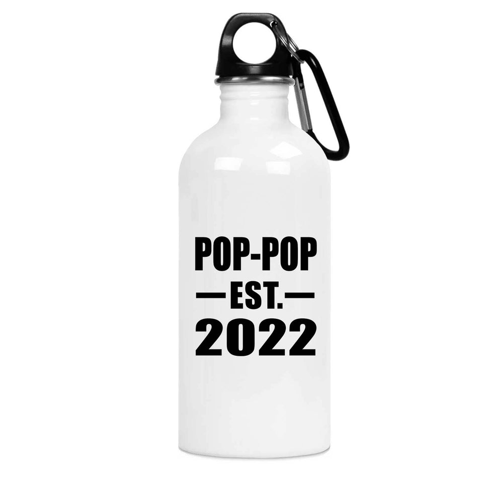 Pop-Pop Established EST. 2022 - Water Bottle