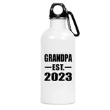Grandpa Established EST. 2023 - Water Bottle