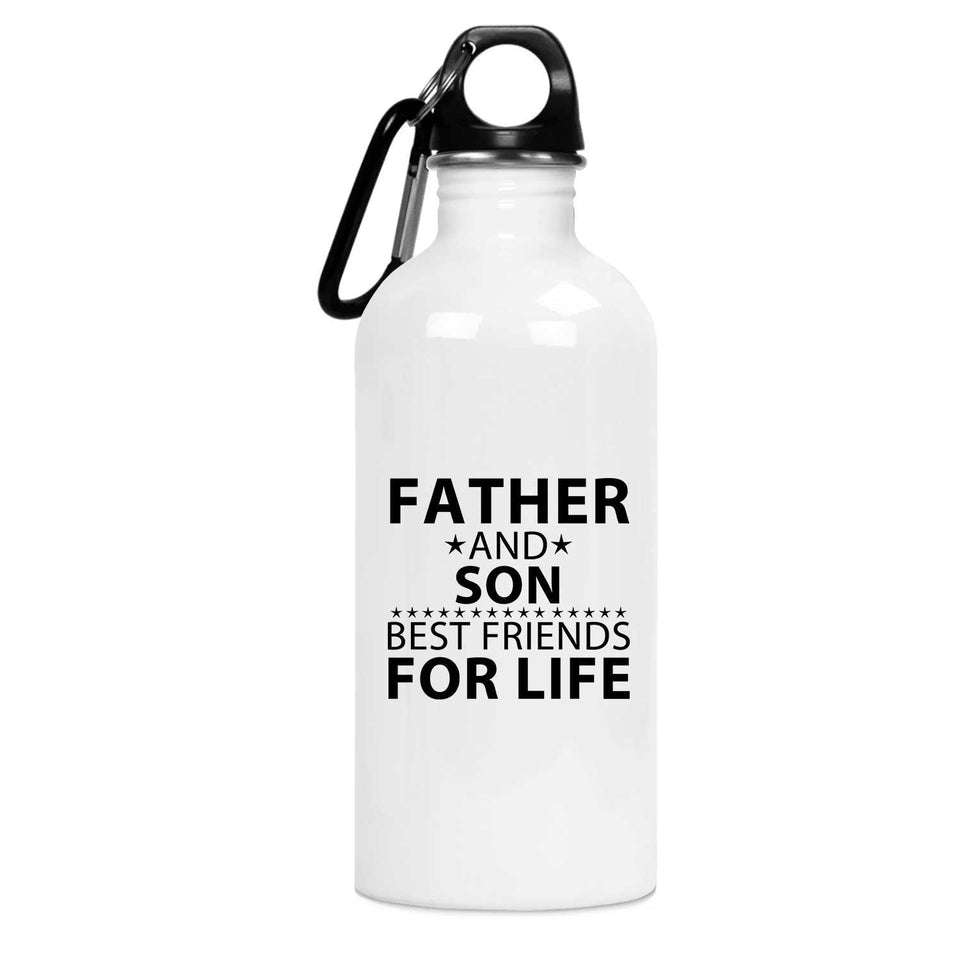 Father and Son, Best Friends For Life - Water Bottle