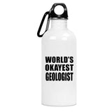 World's Okayest Geologist - Water Bottle