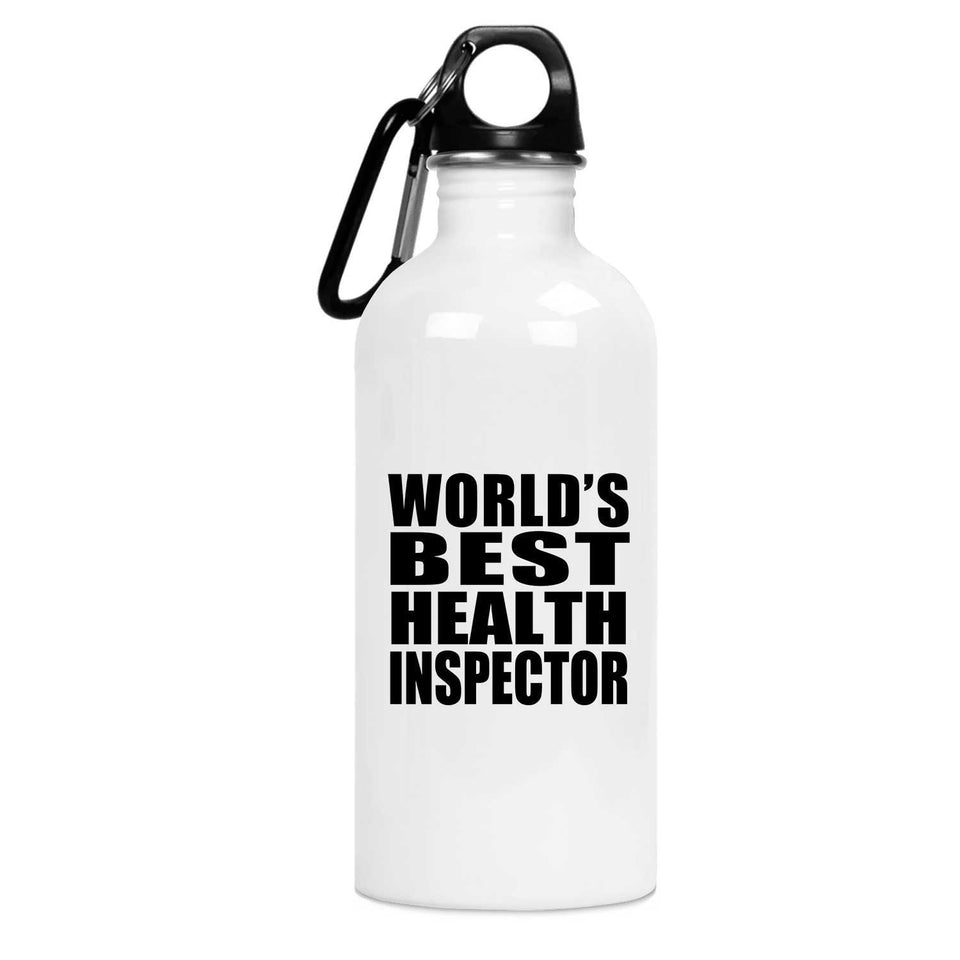 World's Best Health Inspector - Water Bottle