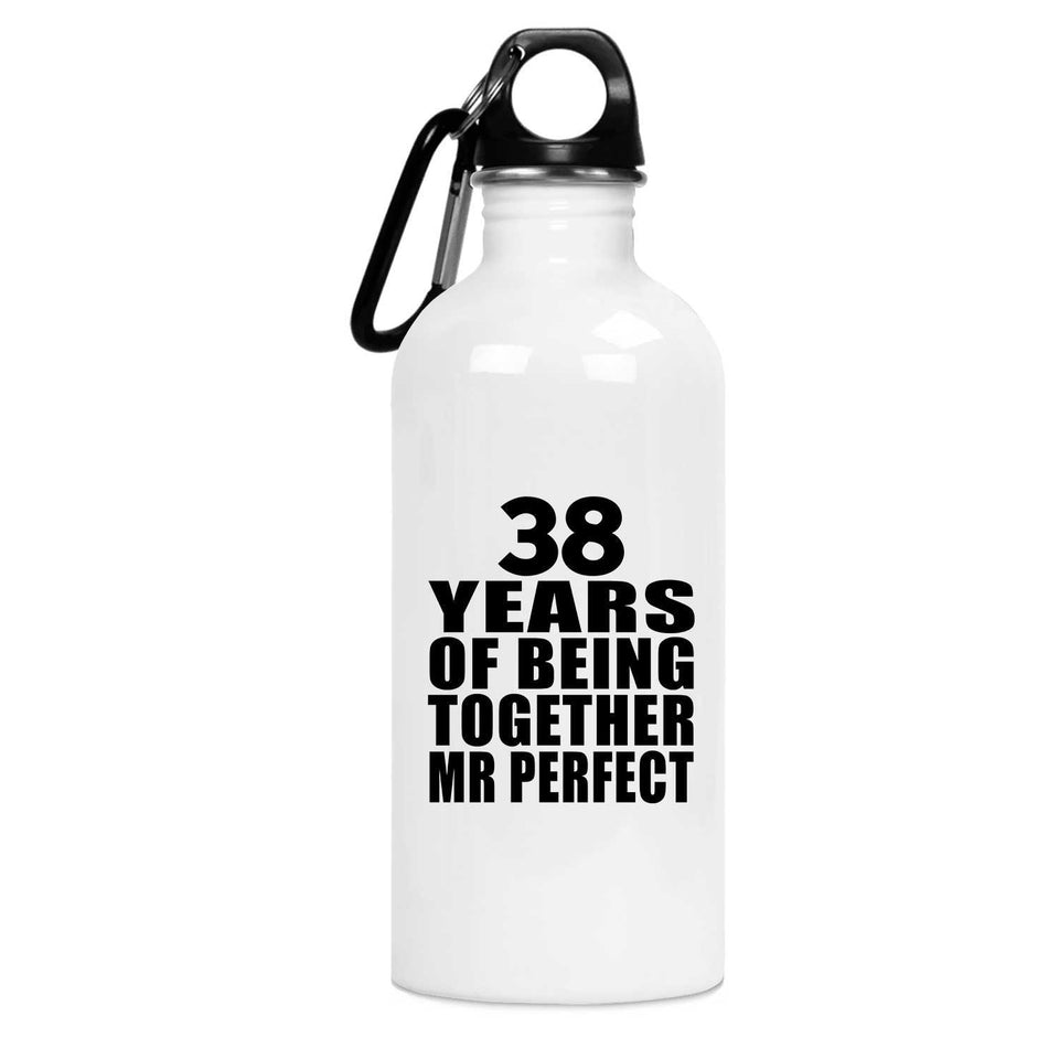 38th Anniversary 38 Years Of Being Mr Perfect - Water Bottle