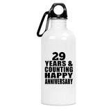 Happy 29th Anniversary 29 Years & Counting - Water Bottle