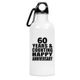 Happy 60th Anniversary 60 Years & Counting - Water Bottle