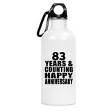 Happy 83rd Anniversary 83 Years & Counting - Water Bottle