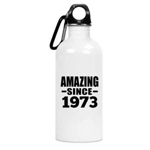 51st Birthday Amazing Since 1973 - Water Bottle