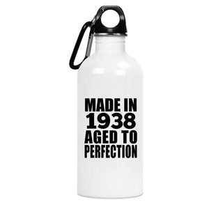 86th Birthday Made In 1938 Aged to Perfection - Water Bottle