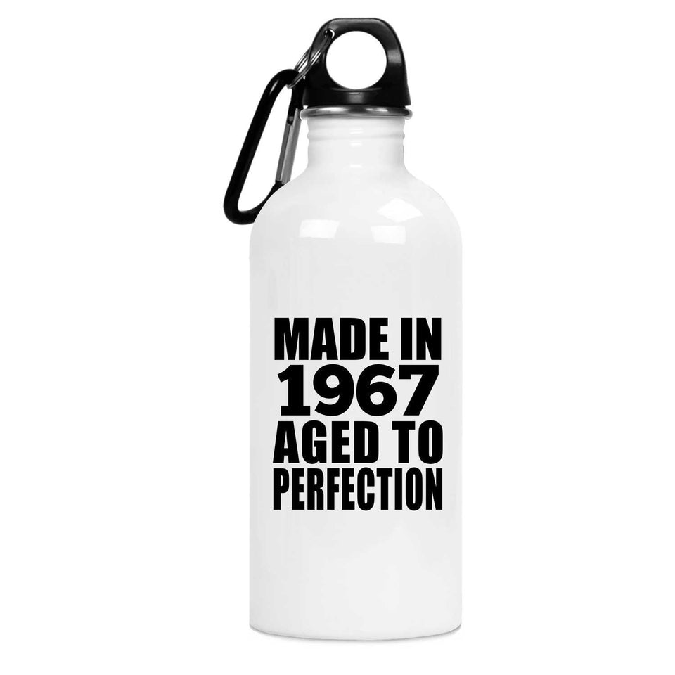 57th Birthday Made In 1967 Aged to Perfection - Water Bottle