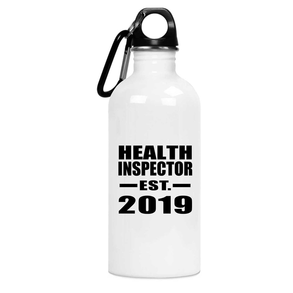 Health Inspector Established EST. 2019 - 20oz Water Bottle
