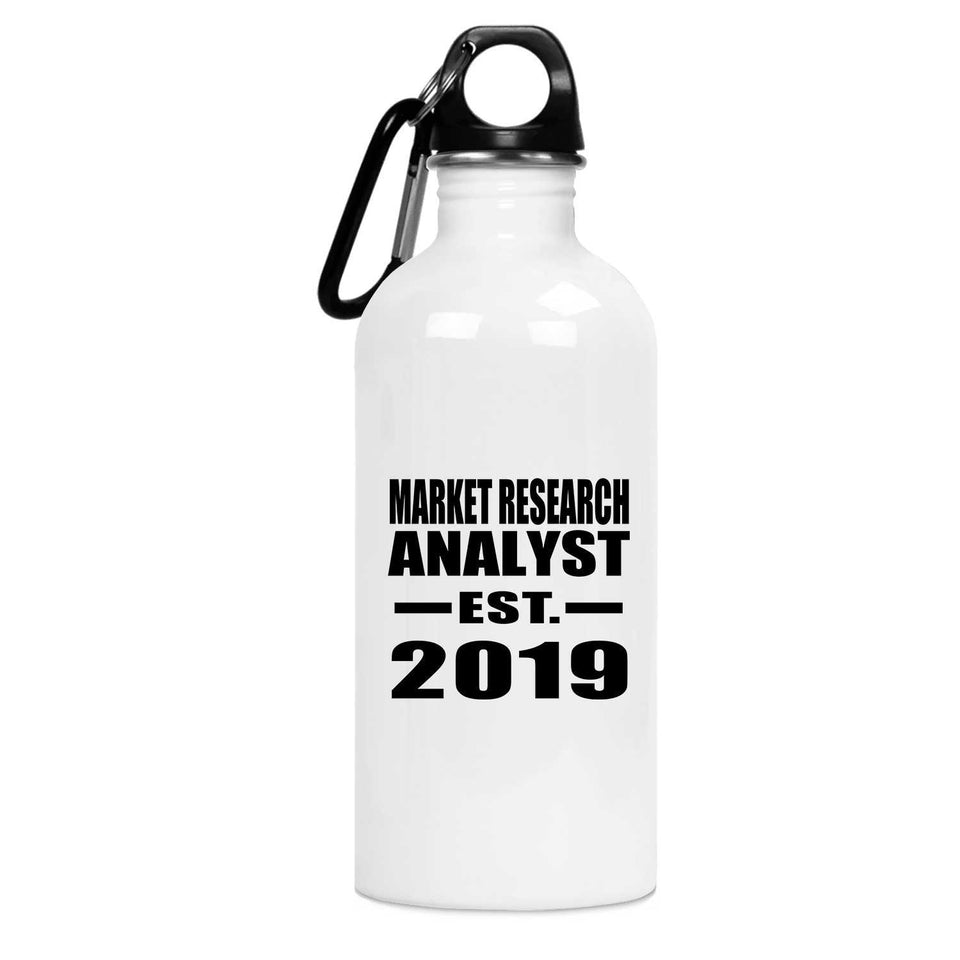 Market Research Analyst Established EST. 2019 - 20oz Water Bottle
