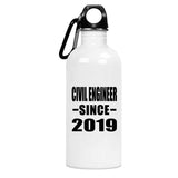Civil Engineer Since 2019 - 20oz Water Bottle