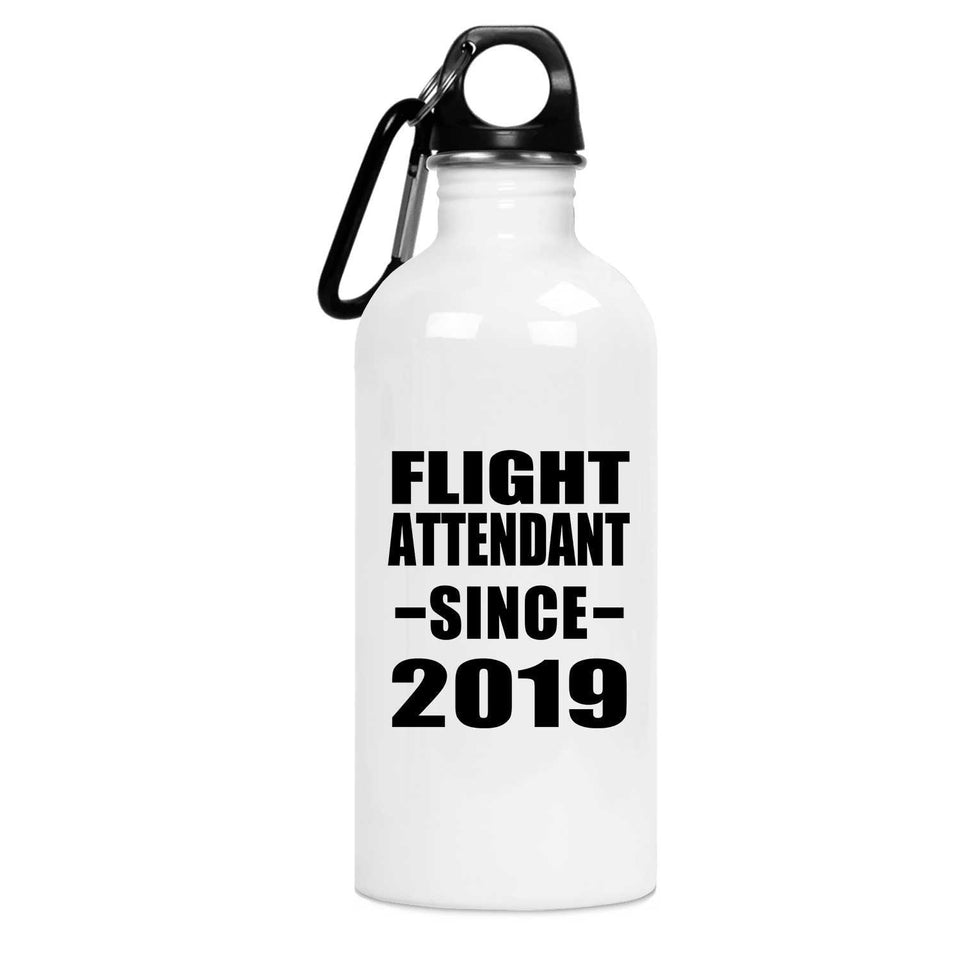Flight Attendant Since 2019 - 20oz Water Bottle