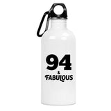 94th Birthday 94 & Fabulous - Water Bottle