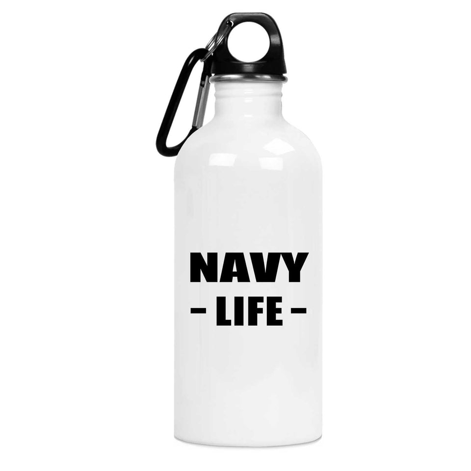 Navy Life - Water Bottle