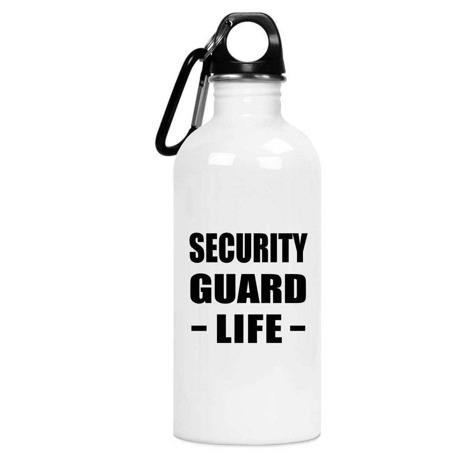 Security Guard Life - Water Bottle