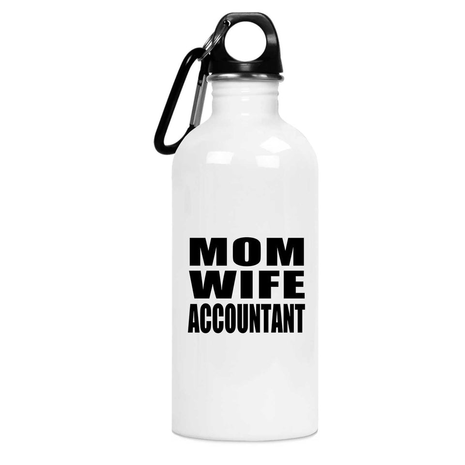Mom Wife Accountant - Water Bottle