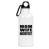 Mom Wife Architect - Water Bottle