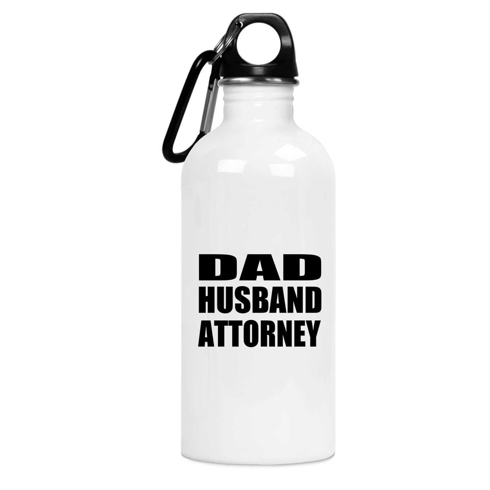 Dad Husband Attorney - Water Bottle
