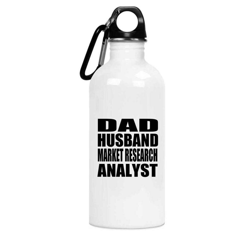 Dad Husband Market Research Analyst - Water Bottle