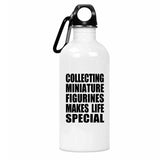 Collecting Miniature Figurines Makes Life Special - Water Bottle